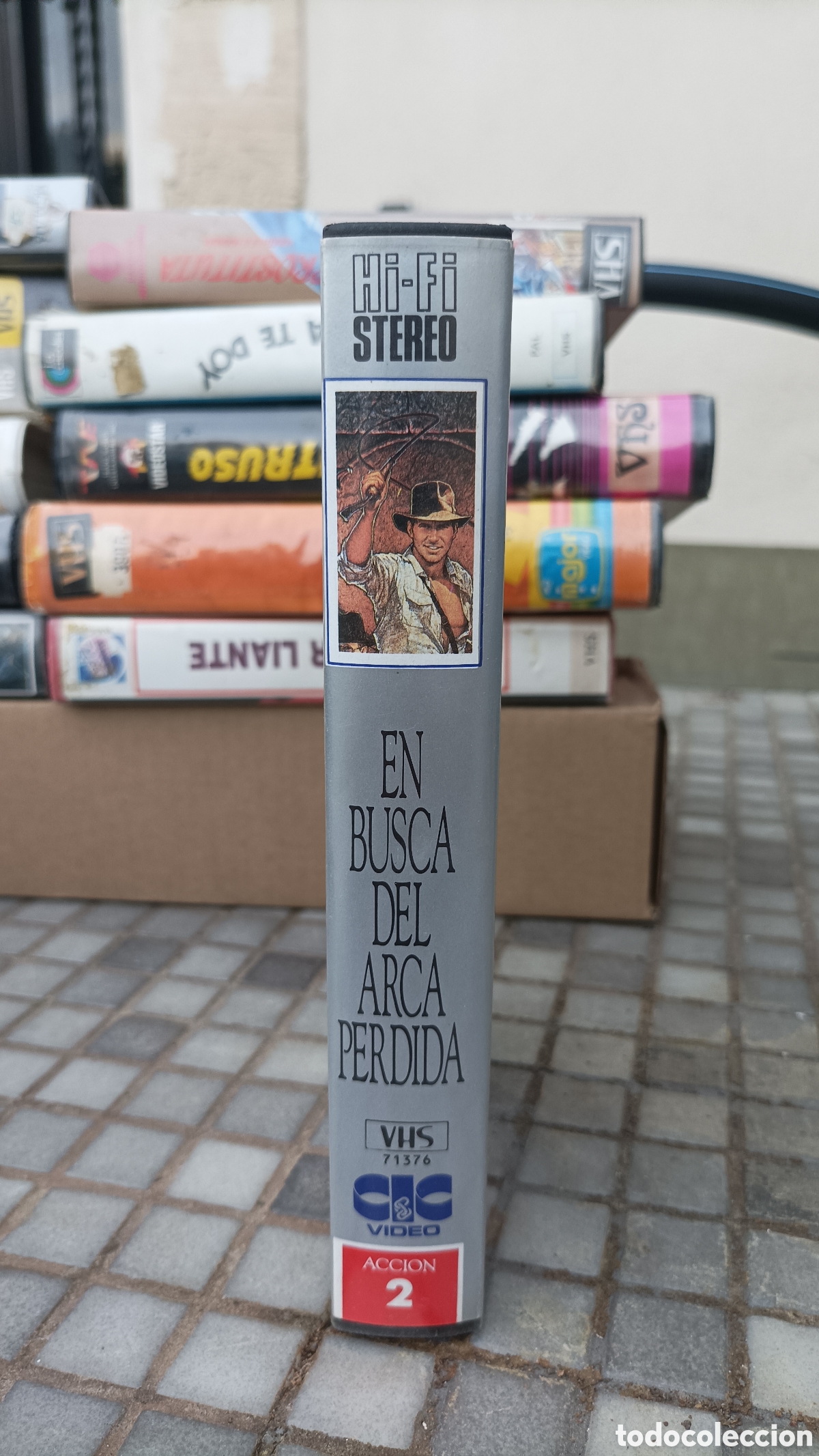Cine: En busca del arca perdida . Vhs - Foto 2