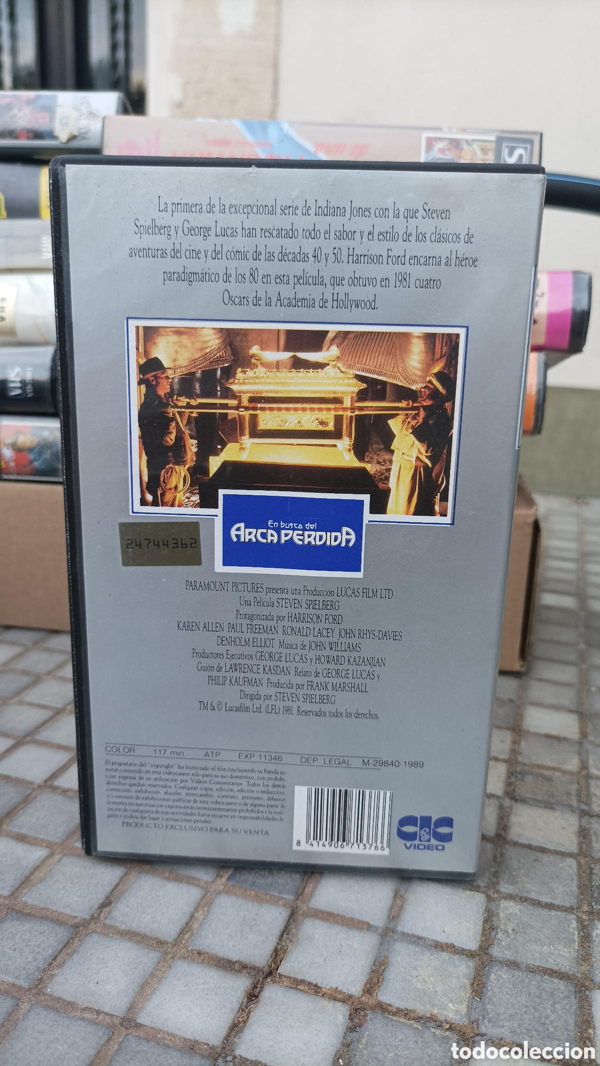 Cine: En busca del arca perdida . Vhs - Foto 3