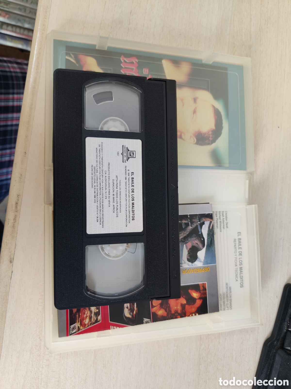 Cine: VHS EL BAILE DE LOS MALDITOS - Foto 7