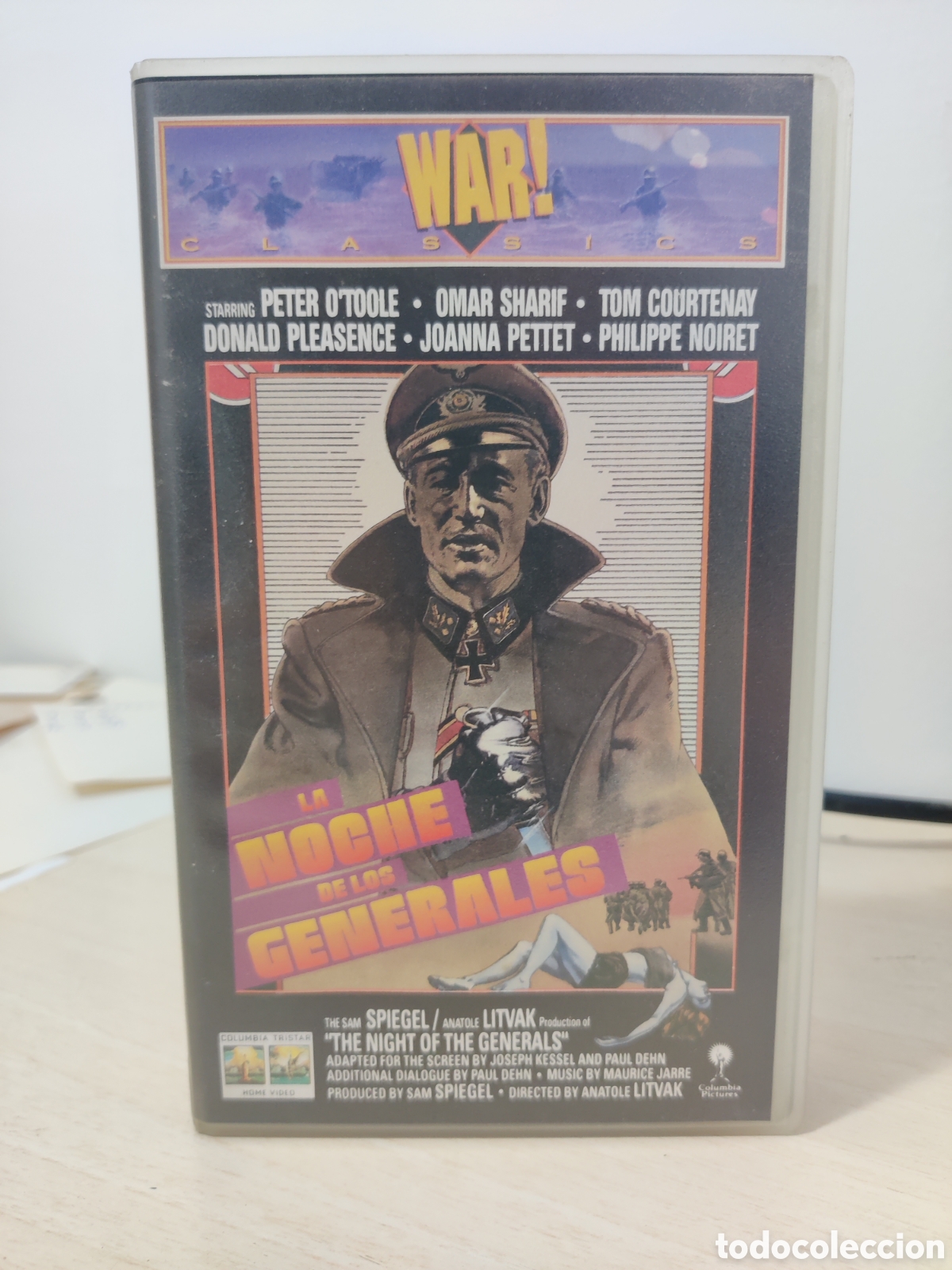 Cine: VHS LA NOCHE DE LOS GENERALES - Foto 1