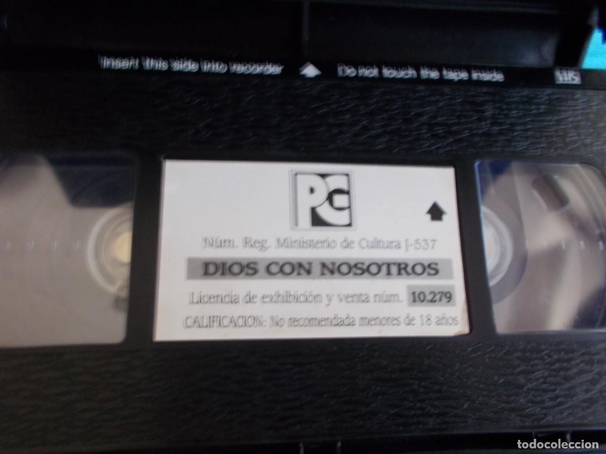Cine: DIOS CON NOSOTROS VHS - Foto 3