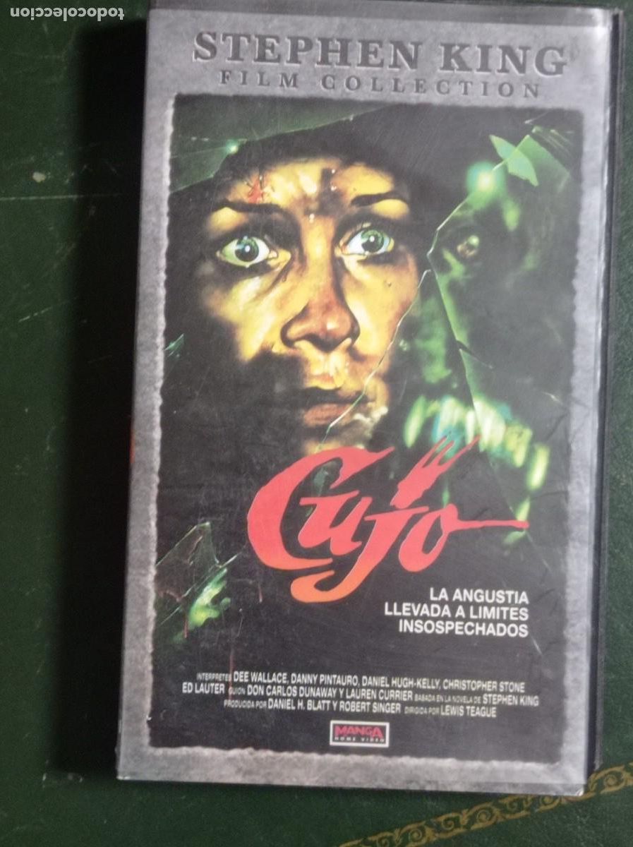 Cine: STEPHEN KING FILM COLLECTION CUJO Cinta VHS. Original no copia