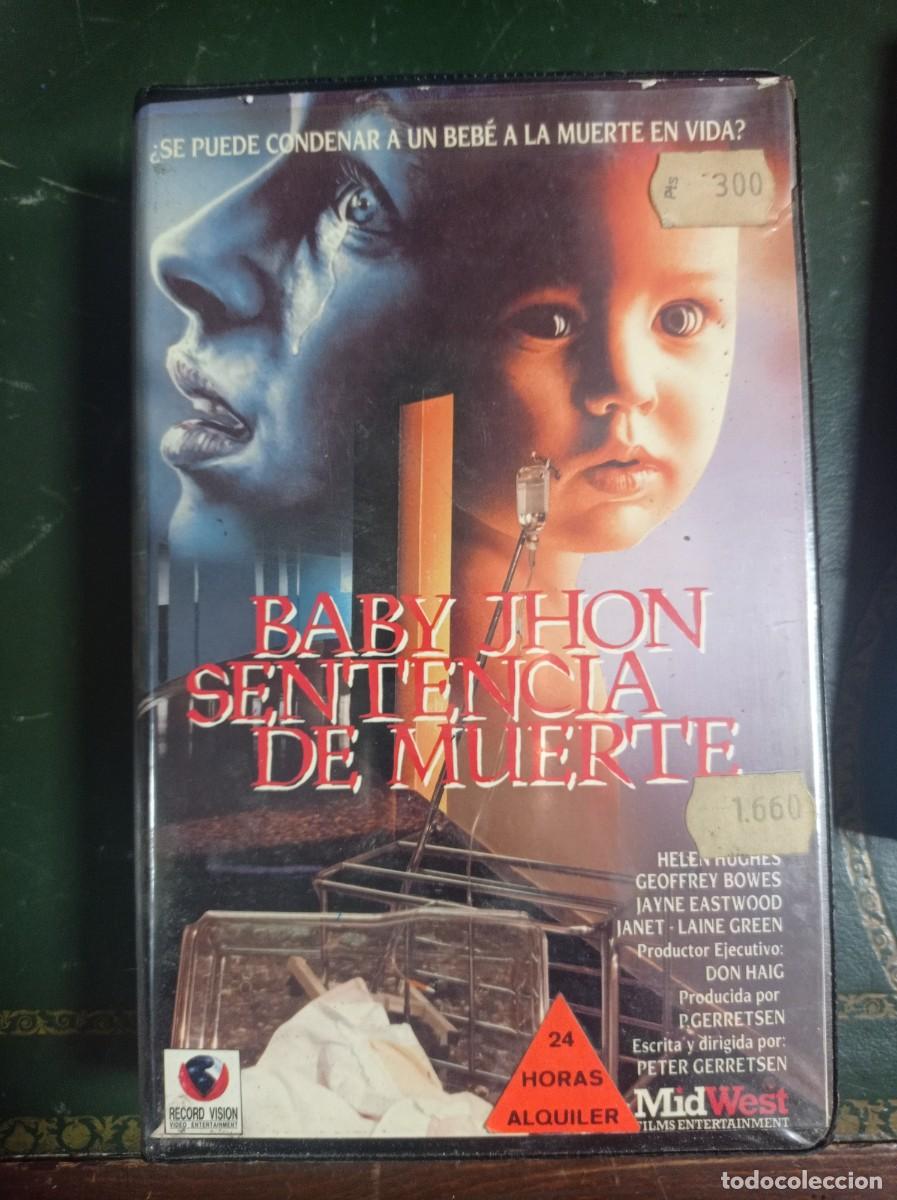 Cin&eacute;ma: BABY JHON SENTENCIA DE MUERTE Cinta VHS. Original no copia
