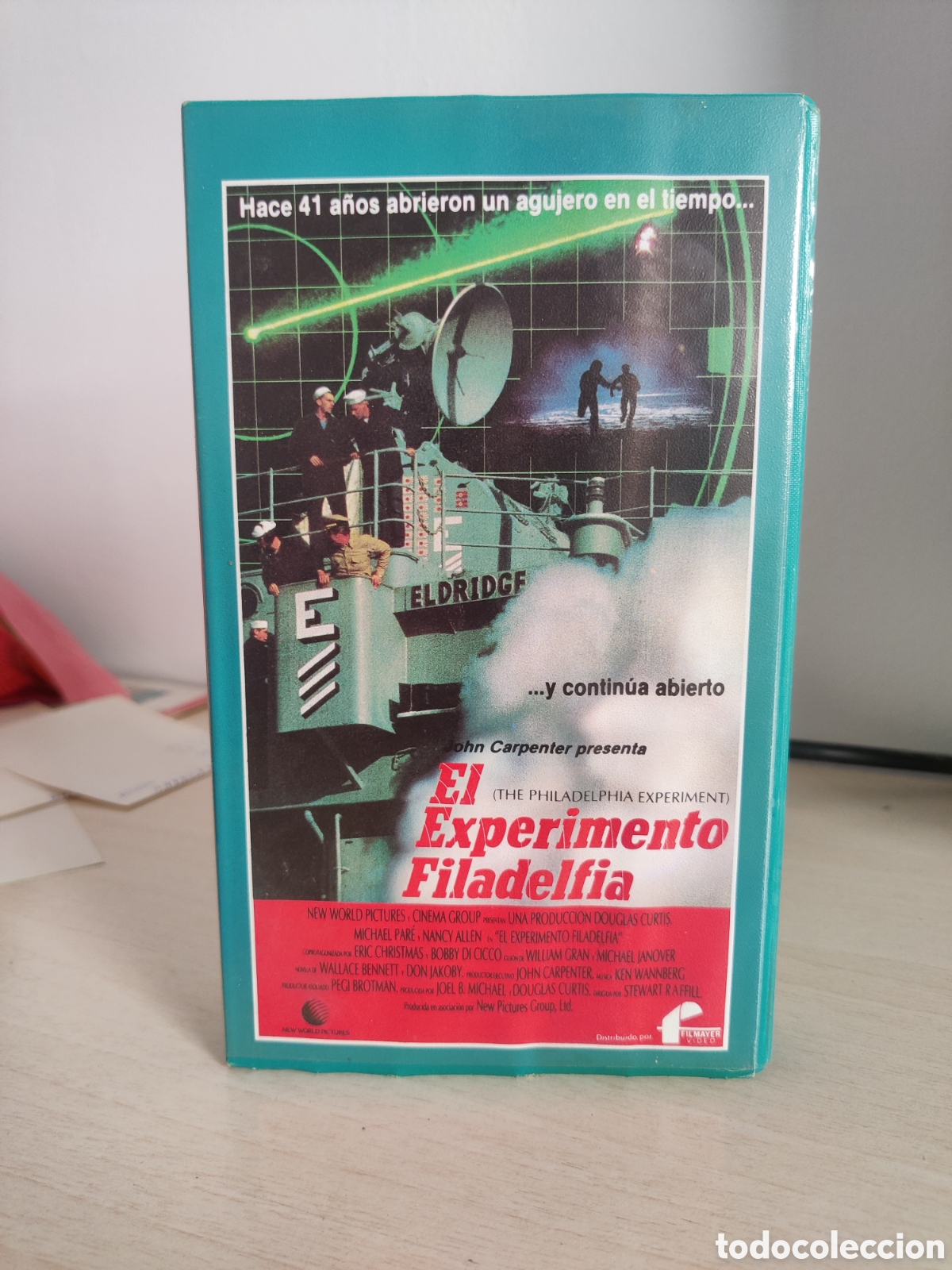 Cine: ESTAMOS LIQUIDANDO. VHS EL EXPERIMENTO FILADELFIA