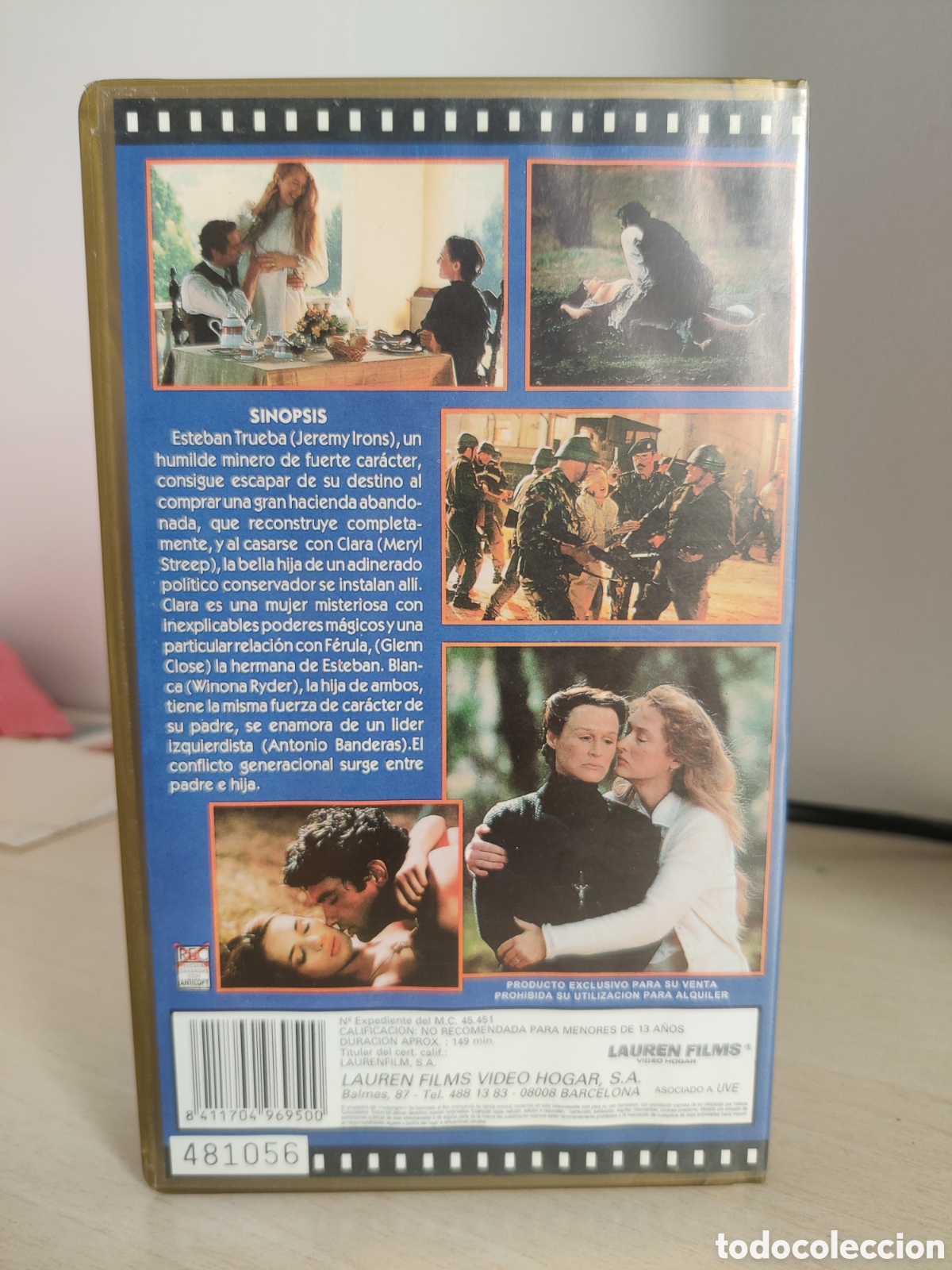Cine: VHS LA CASA DE LOS ESPIRITUS - Foto 3