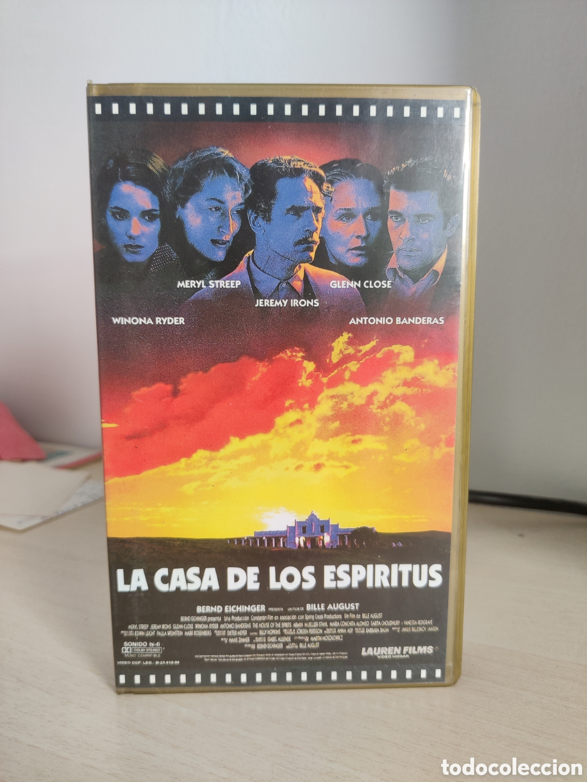 Cine: VHS LA CASA DE LOS ESPIRITUS - Foto 1