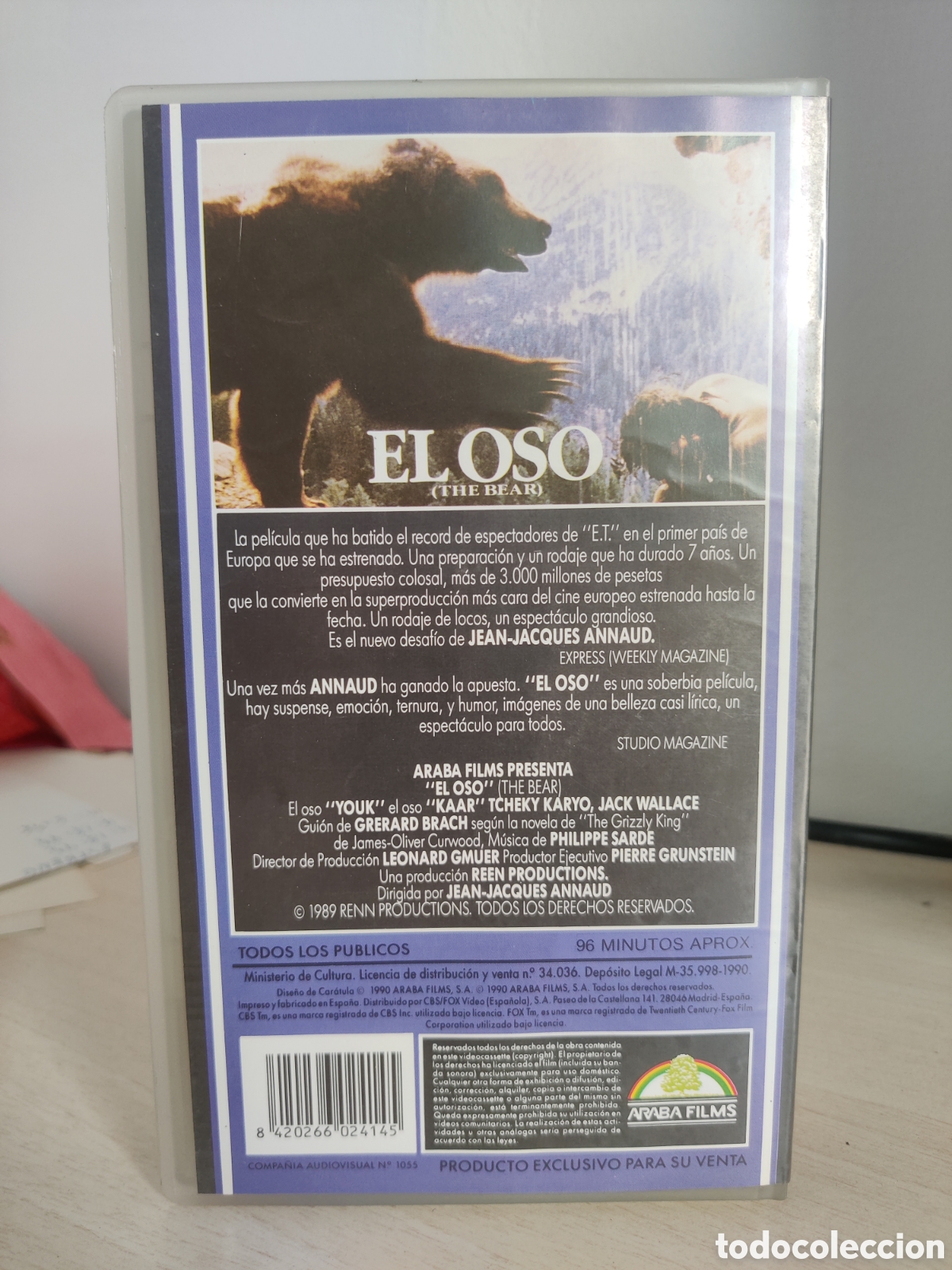 Cine: VHS EL OSO - Foto 3