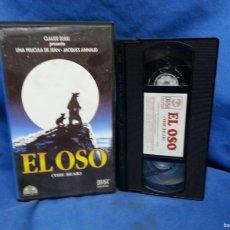 Cine: VHS - EL OSO - JEAN-JACQUES ANNAUD - DIVISA EDICIONES 1990