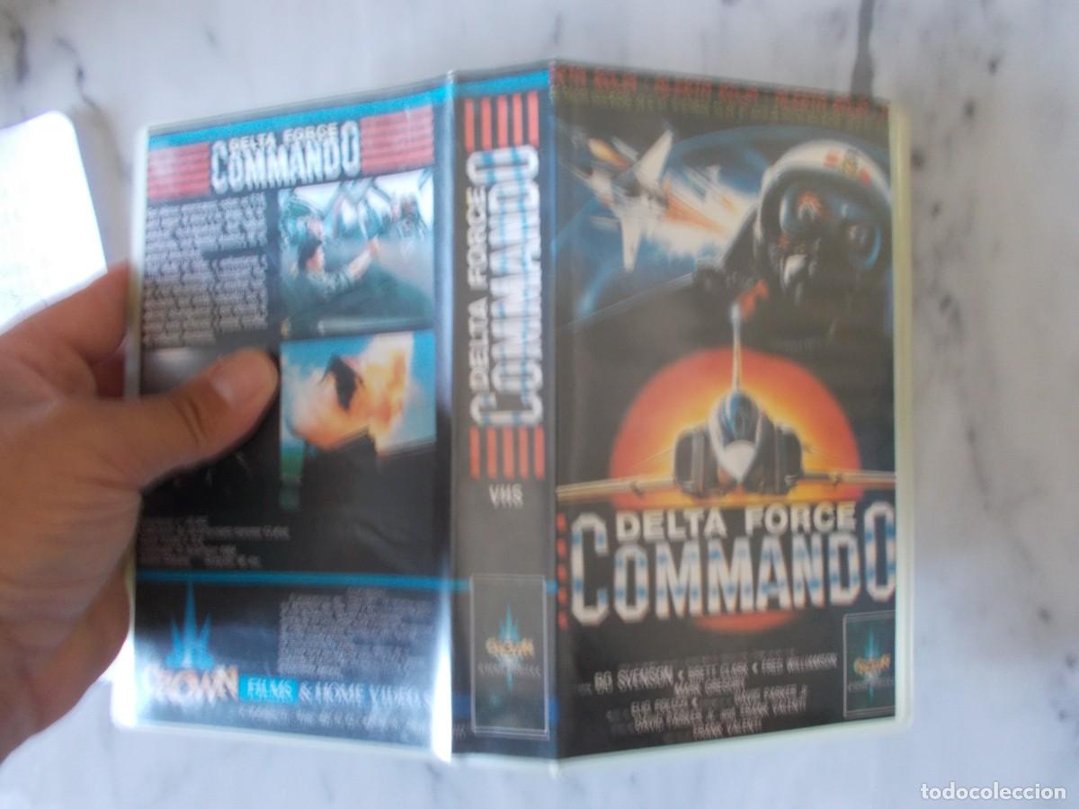 Cine: DELTA FORCE COMMANDO VHS - Foto 1