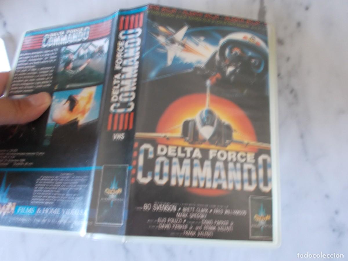 Cine: DELTA FORCE COMMANDO VHS - Foto 2