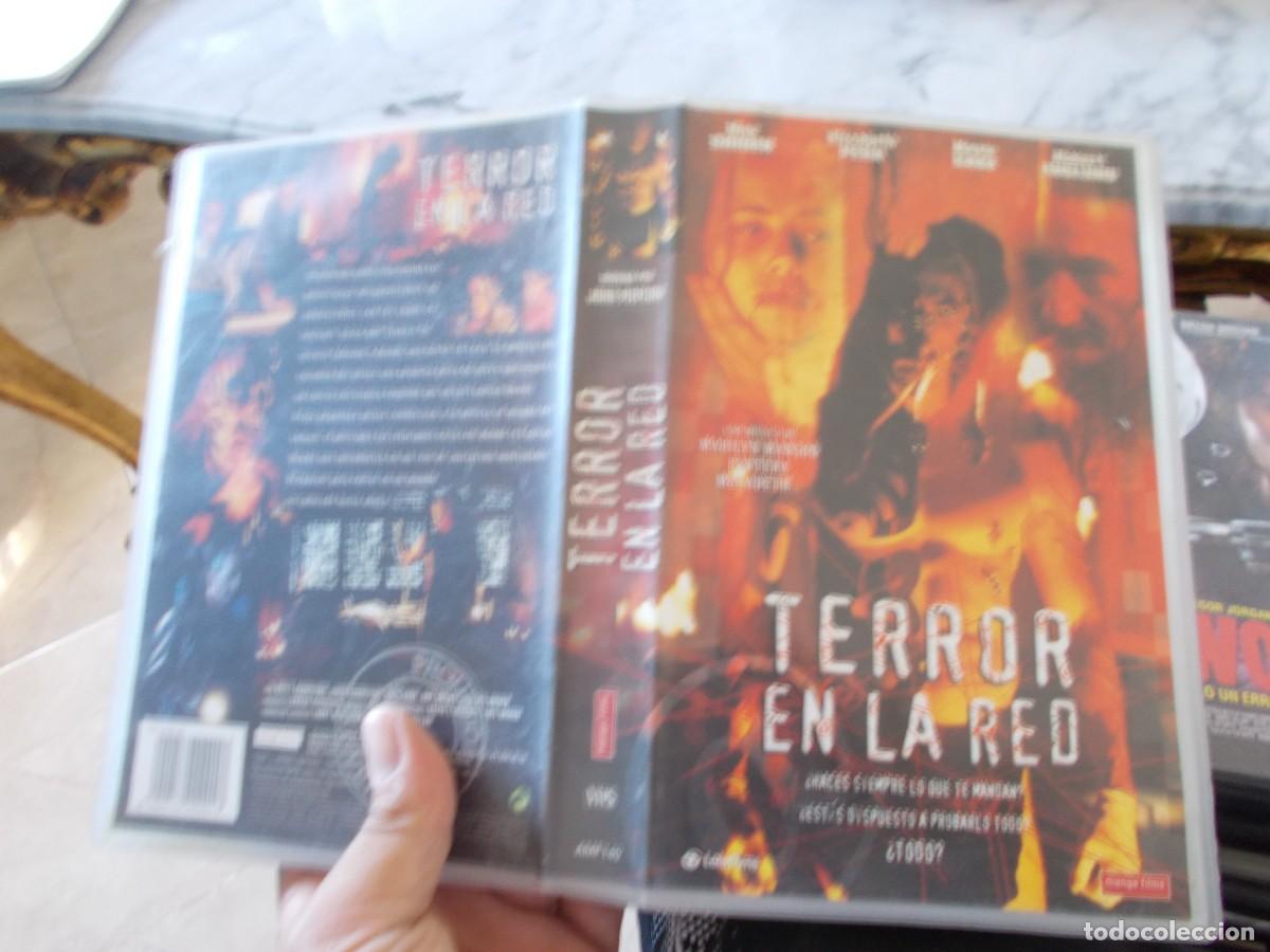 Cine: TERROR EN LA RED VHS - Foto 1