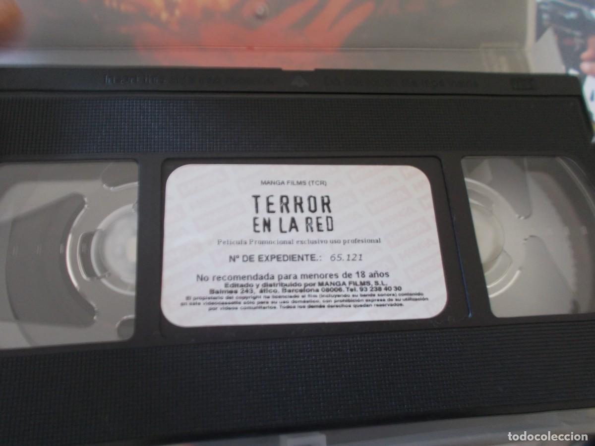 Cine: TERROR EN LA RED VHS - Foto 5