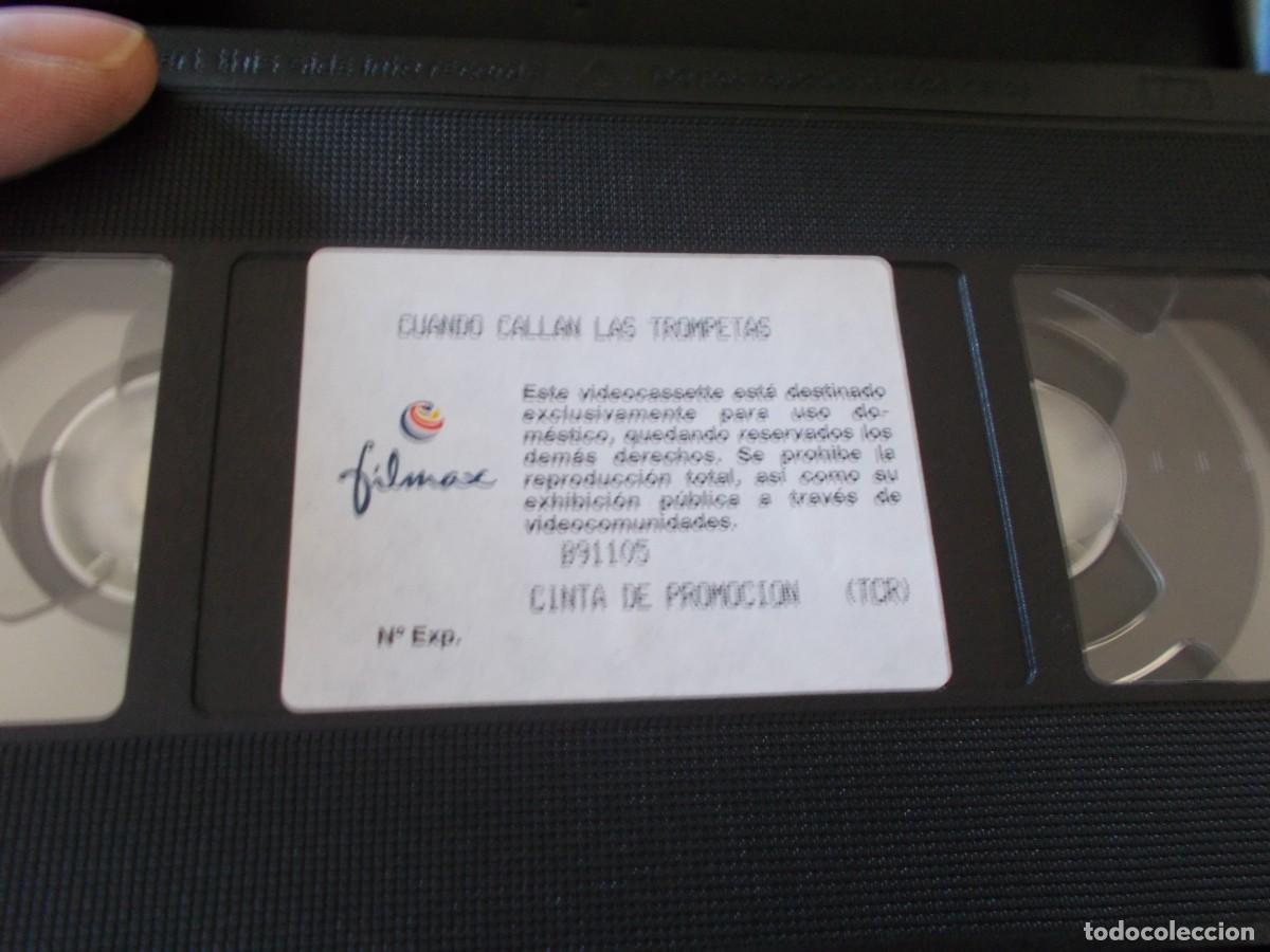 Cine: CUANDO CALLAN LAS TROMPETAS VHS - Foto 4