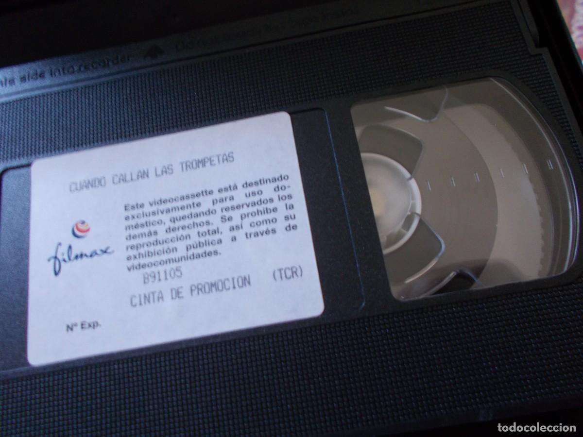 Cine: CUANDO CALLAN LAS TROMPETAS VHS - Foto 5