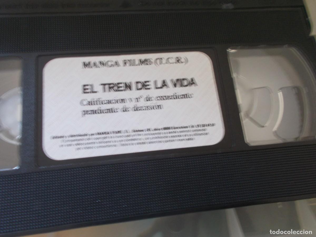 Cine: EL TREN DE LA VIDA VHS - Foto 4