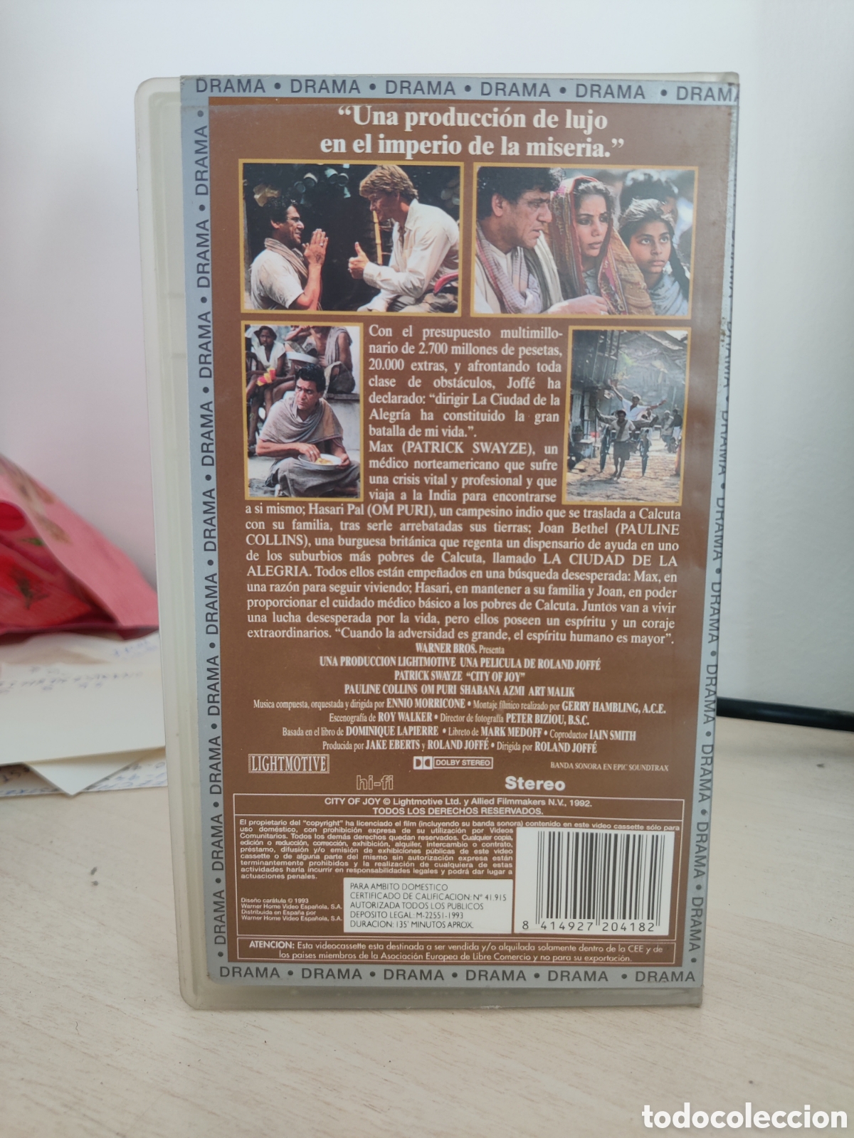 Cine: VHS LA CIUDAD DE LA ALEGRIA - Foto 3