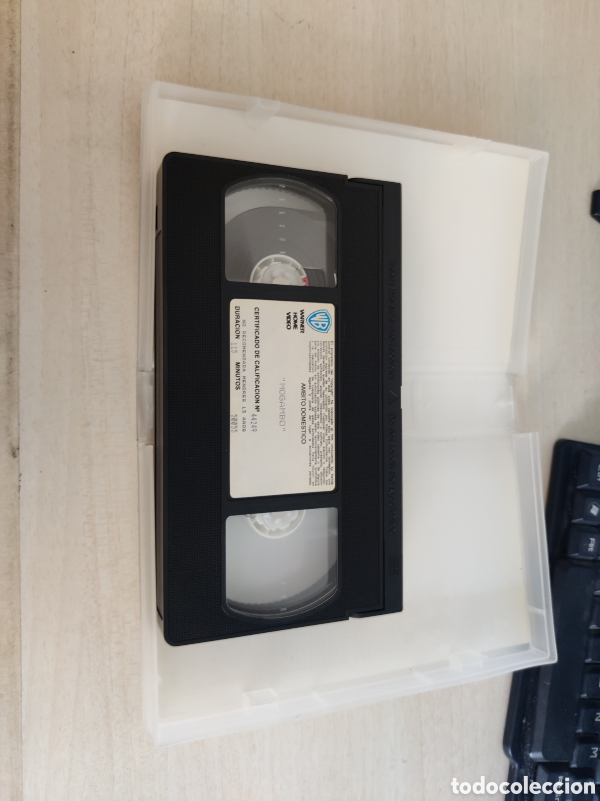 Cine: VHS MOGAMBO , CLARK GABLE - Foto 4