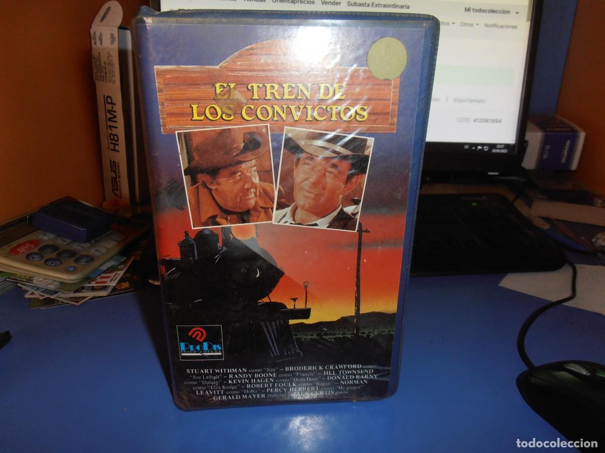 Cine: vhs el tren de los convictos - Foto 1