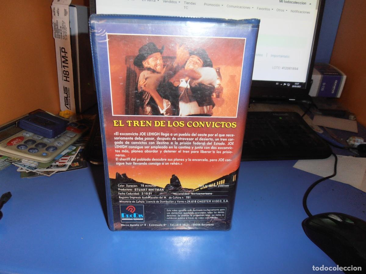Cine: vhs el tren de los convictos - Foto 3