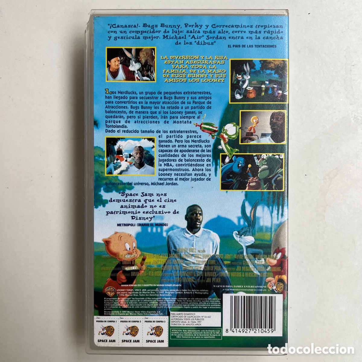 Cine: Space Jam vhs - Foto 3