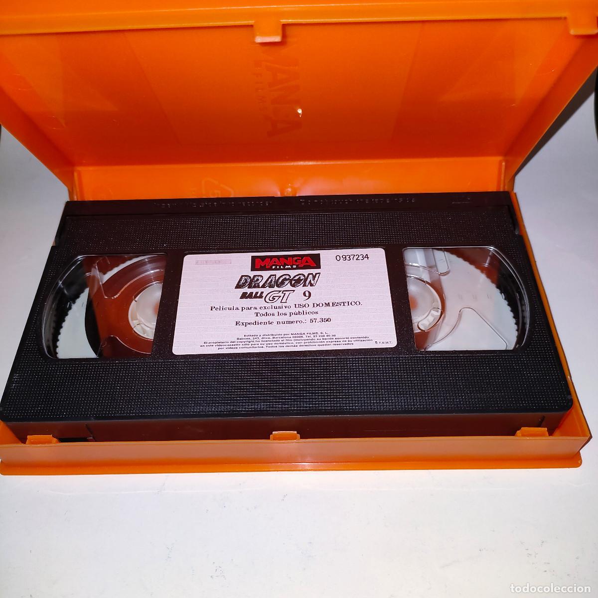 VHS Nº 9 DRAGON BALL GT CON LOS EPISODIOS 25 26 27 - GRAN ESTADO - MANGA /  ANIME 