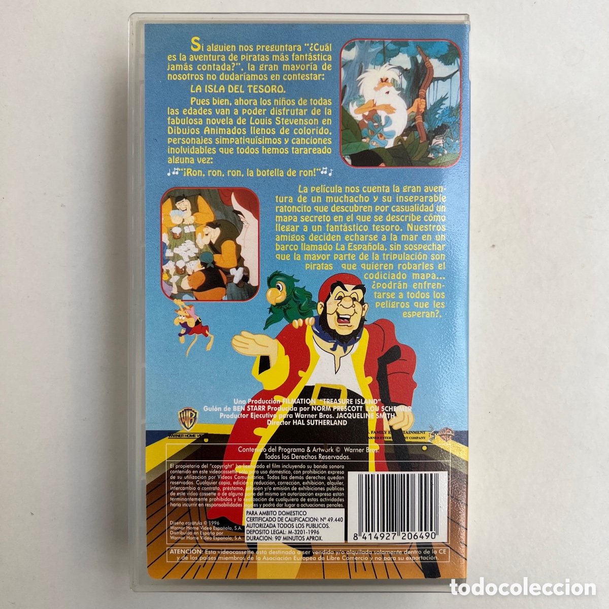 Cine: La isla del tesoro vhs - Foto 3