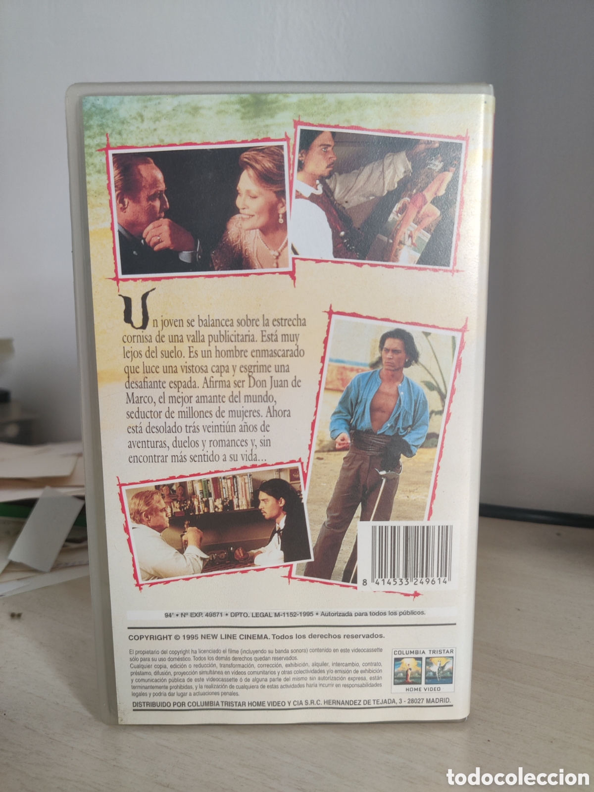 Cine: VHS DON JUAN DE MARCO - Foto 3