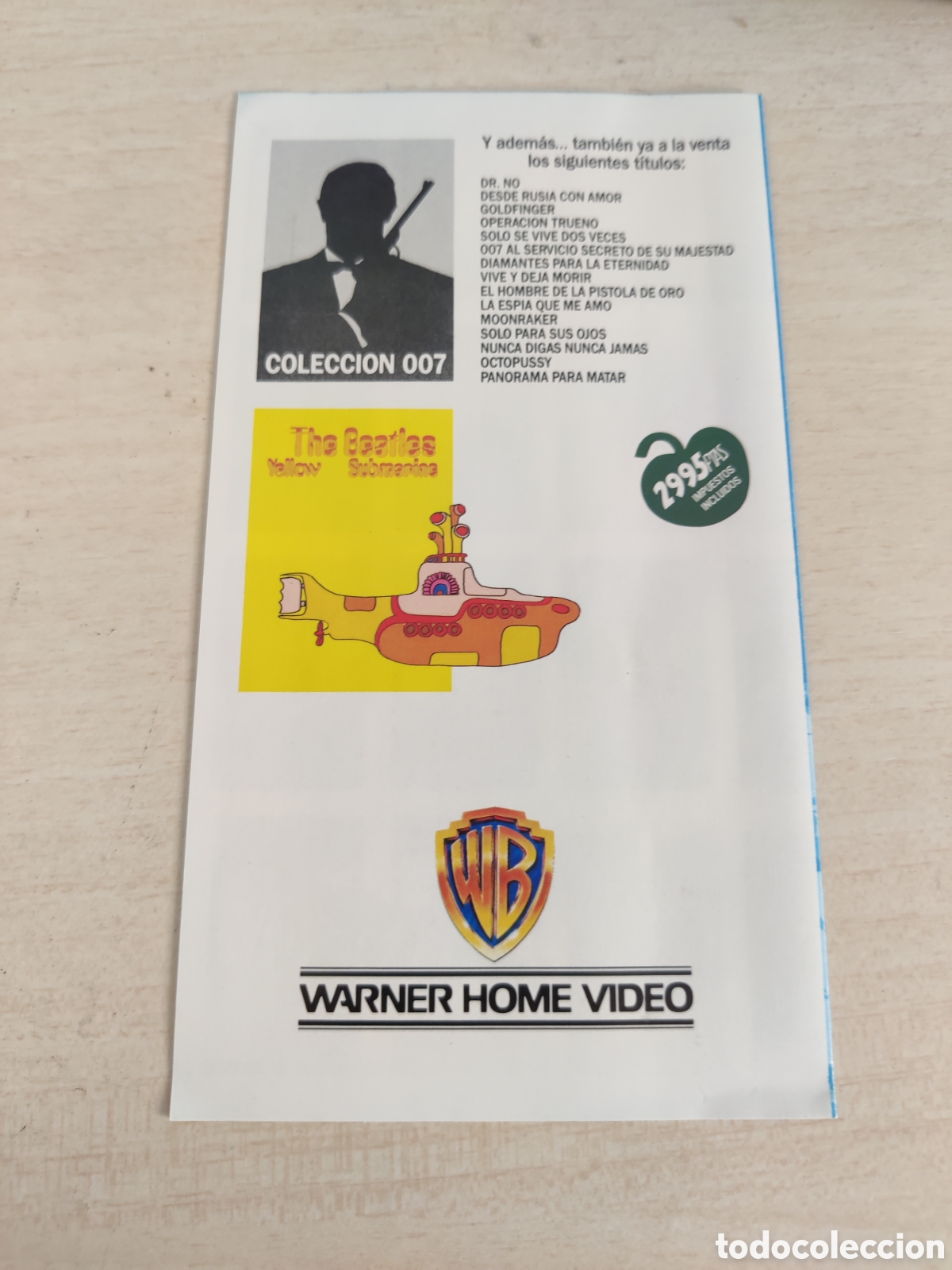 Cine: VHS EL OJO DE LA AGUJA - Foto 5