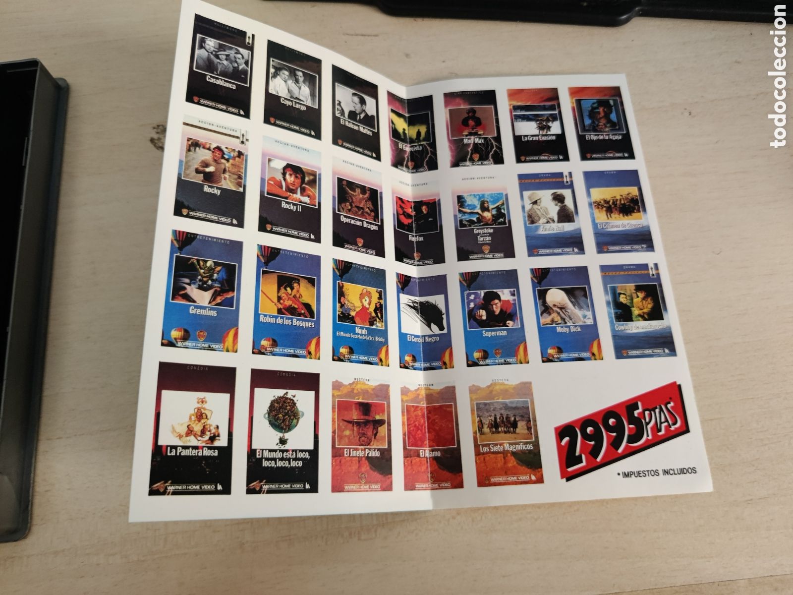 Cine: VHS EL OJO DE LA AGUJA - Foto 6