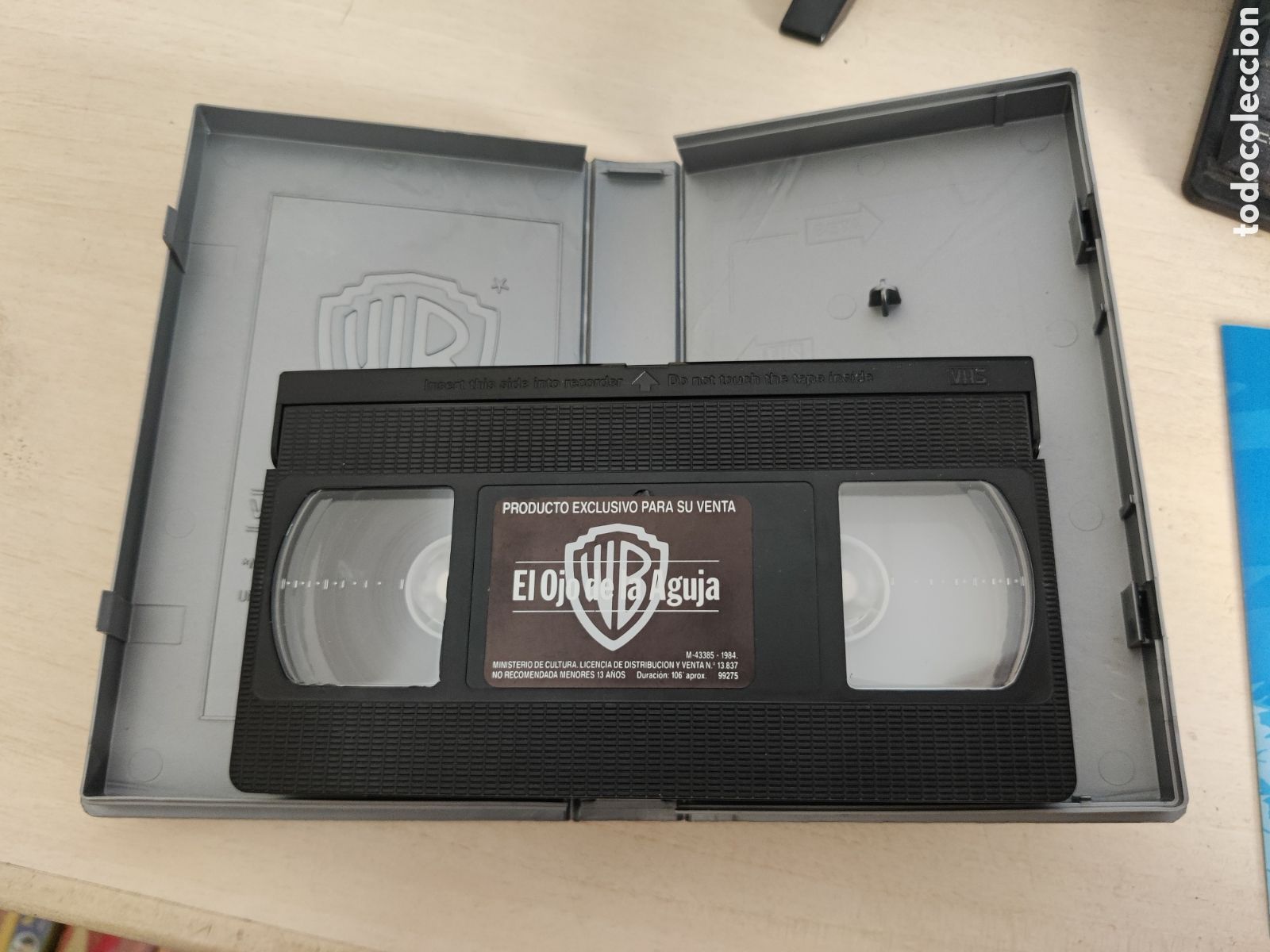 Cine: VHS EL OJO DE LA AGUJA - Foto 7