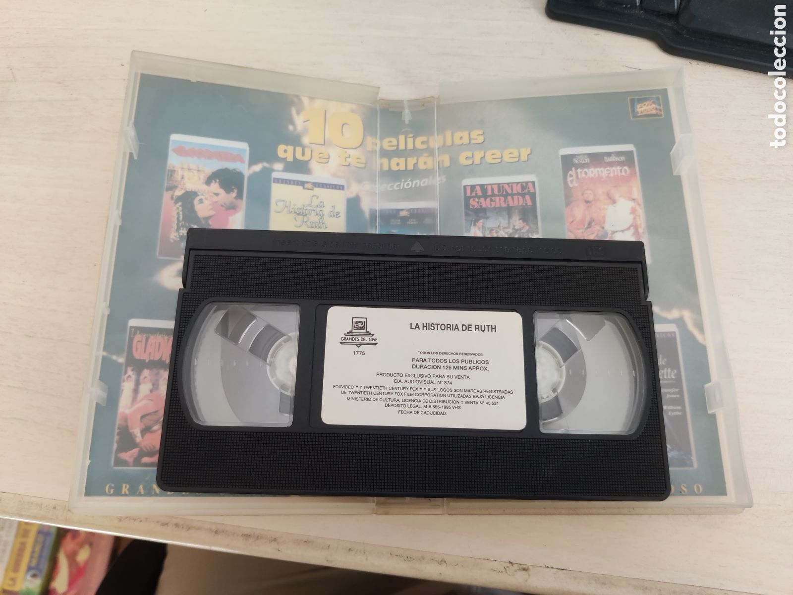 Cine: VHS LA HISTORIA DE RUTH - Foto 4