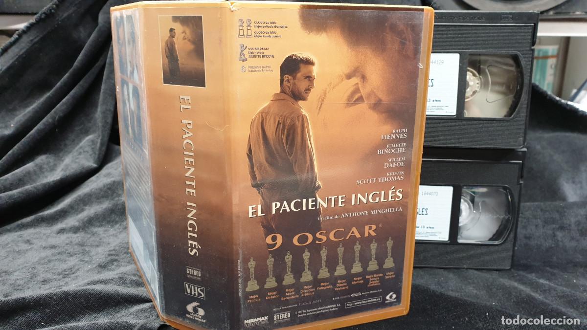 Cine: PACK ESPECIAL VHS EL PACIENTE INGLES - Foto 1