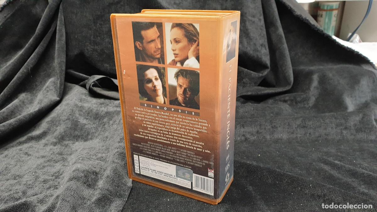 Cine: PACK ESPECIAL VHS EL PACIENTE INGLES - Foto 2