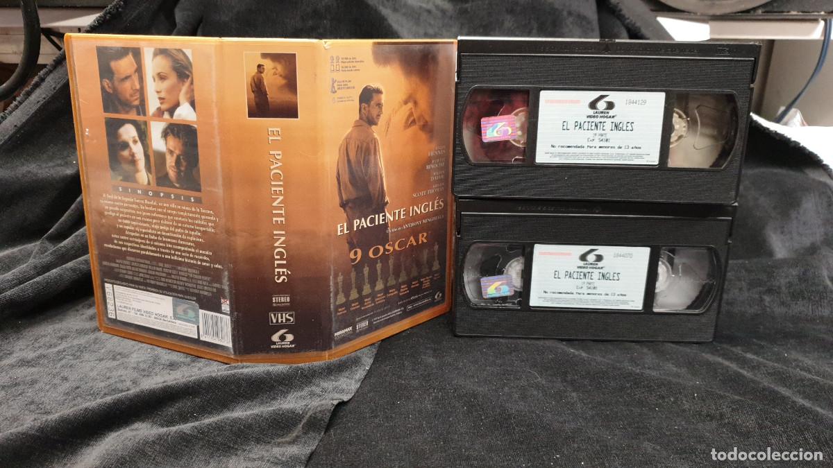 Cine: PACK ESPECIAL VHS EL PACIENTE INGLES - Foto 4