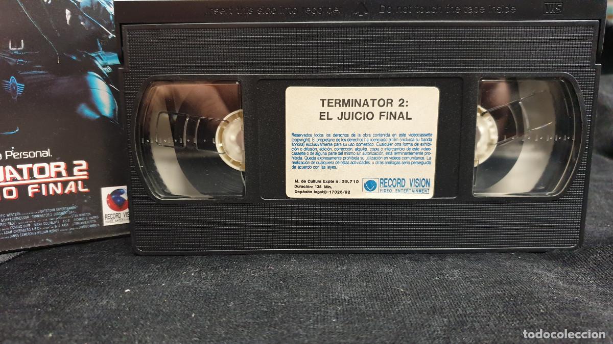 Cine: PELICULA EN VHS TERMINATOR 2 EL JUICIO FINAL - Foto 2