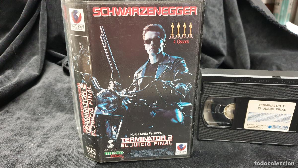 Cine: PELICULA EN VHS TERMINATOR 2 EL JUICIO FINAL - Foto 3
