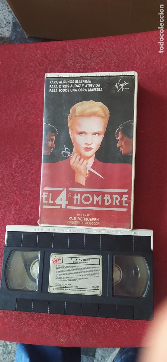 Cine: VHS- EL CUARTO HOMBRE. VIRGIN - Foto 1