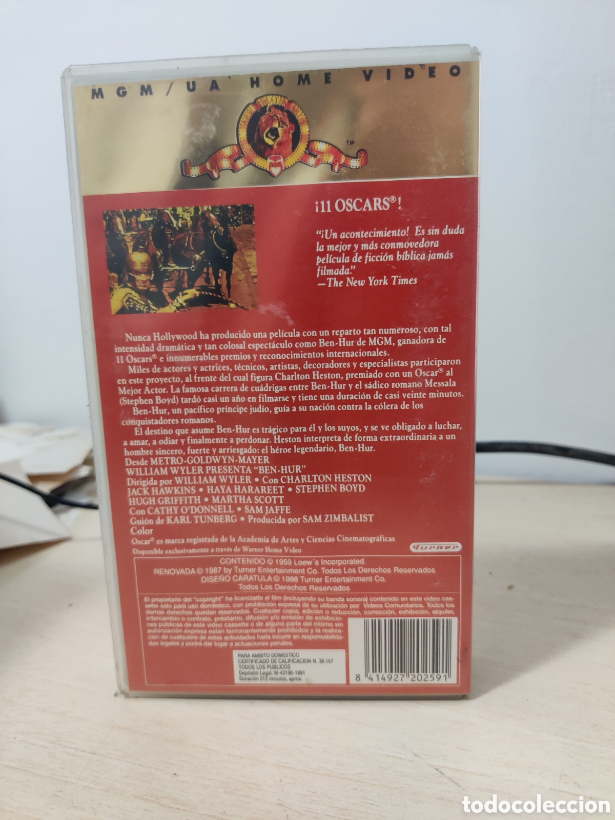 Cine: ESTAMOS LIQUIDANDO. VHS BEN HUR - Foto 3