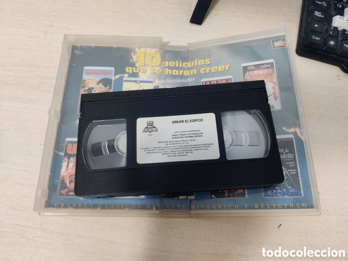 Cine: VHS SINUHE EL EGIPCIO - Foto 4