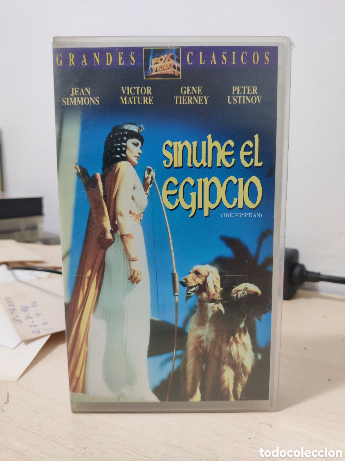 Cine: VHS SINUHE EL EGIPCIO - Foto 1