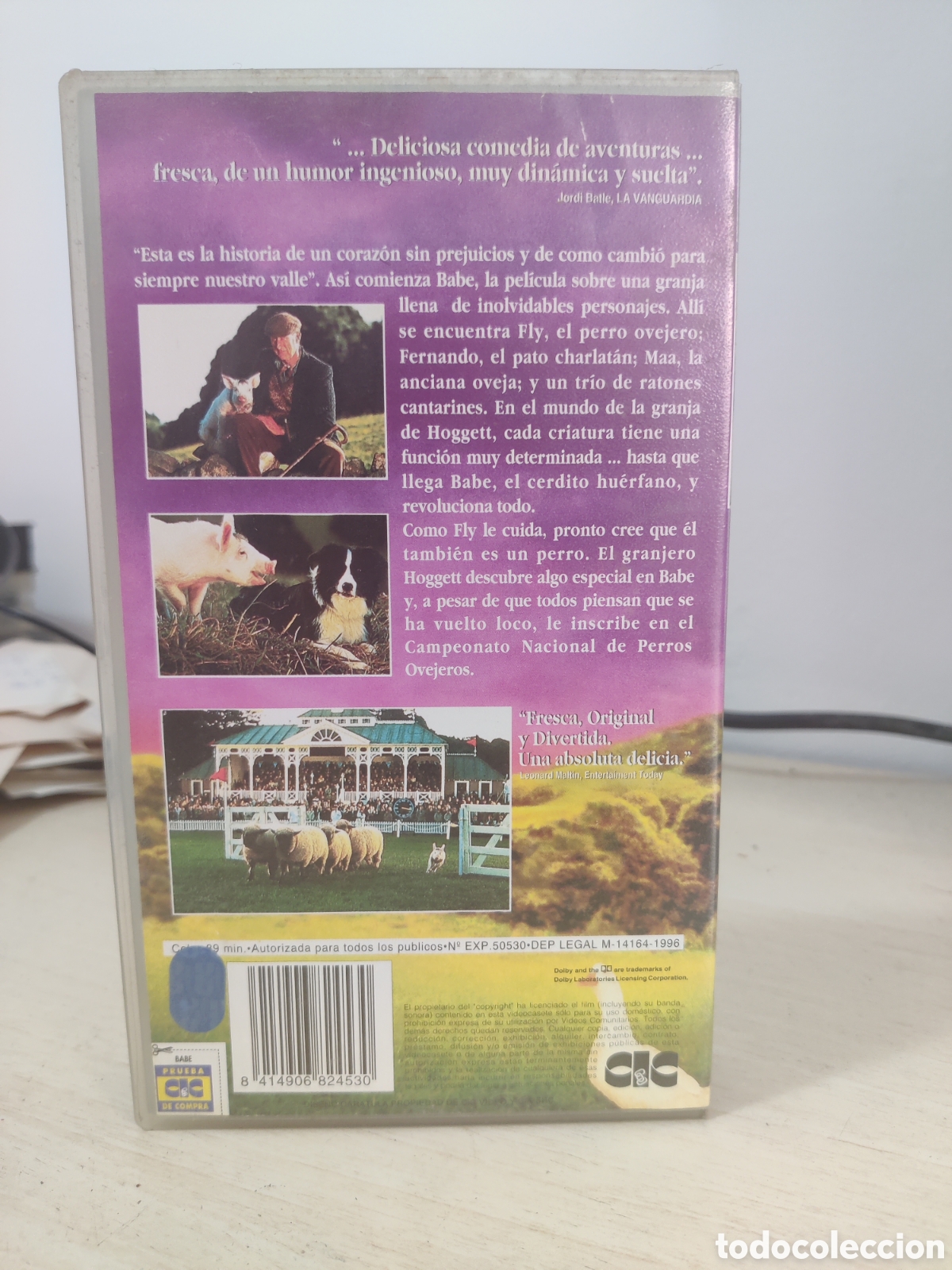 Cine: VHS BABE EL CERDITO VALIENTE - Foto 3