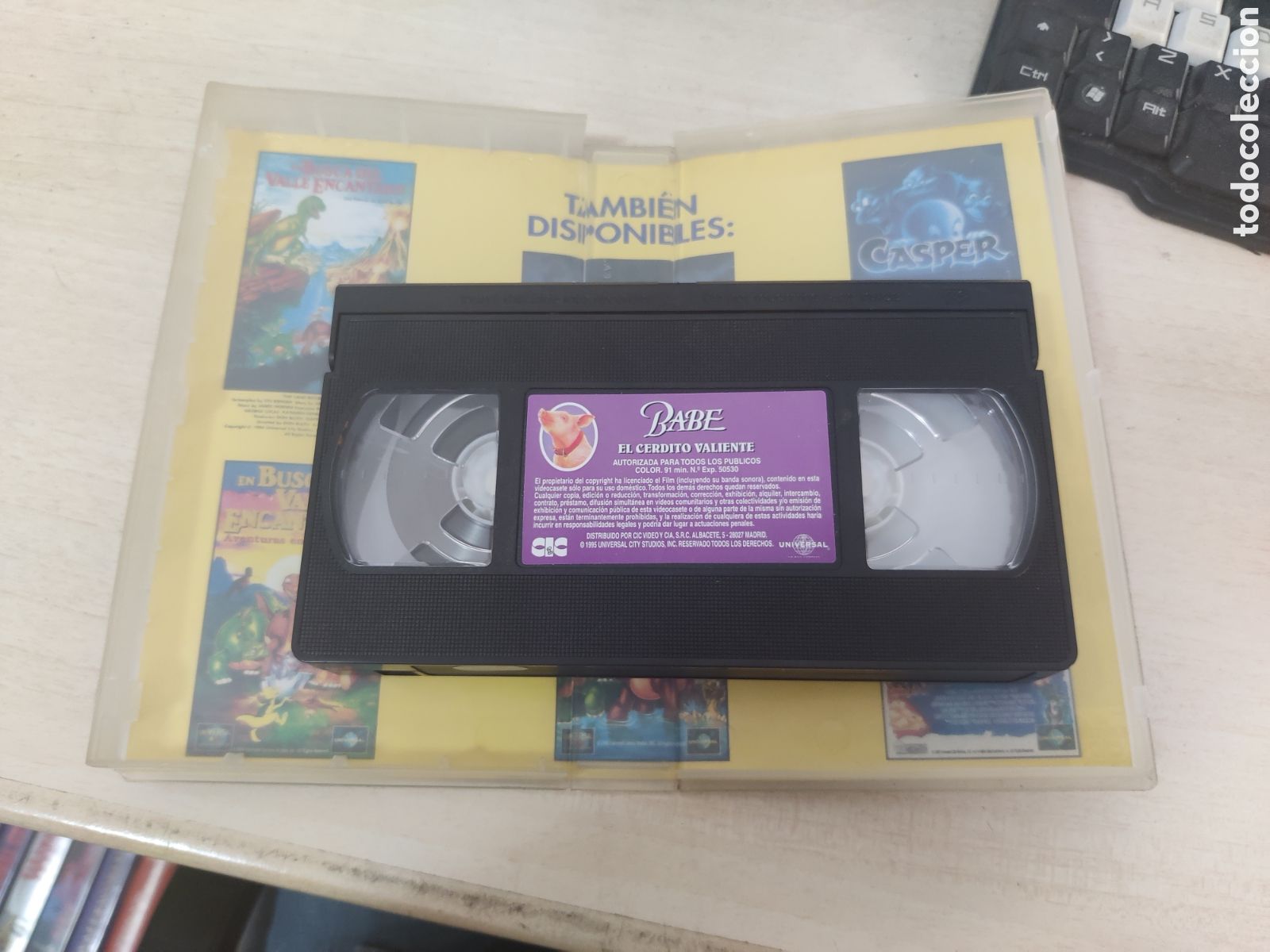Cine: VHS BABE EL CERDITO VALIENTE - Foto 4