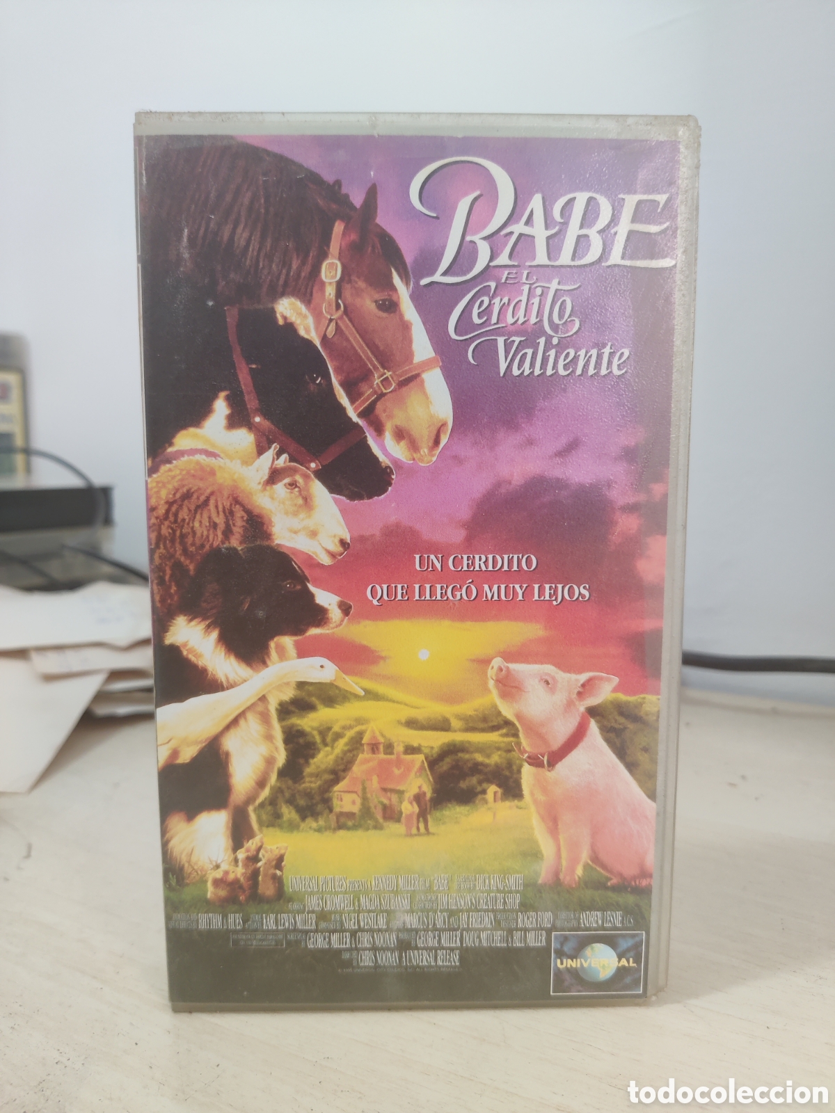 Cine: VHS BABE EL CERDITO VALIENTE - Foto 1