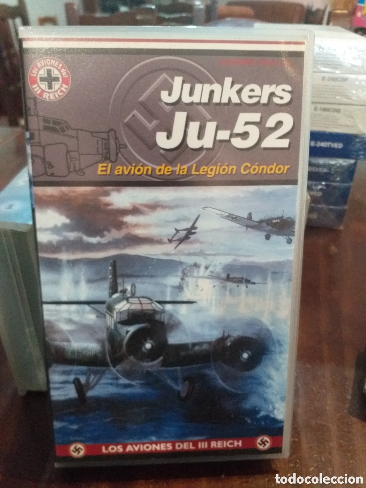 Cine: Vhs/ Junkers ju-52 el avi&oacute;n de la legi&oacute;n c&oacute;ndor