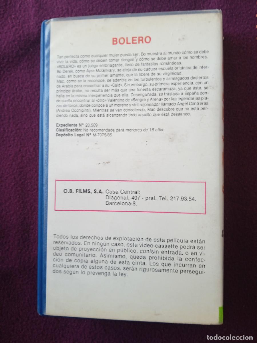 Cine: BOLERO - Foto 2