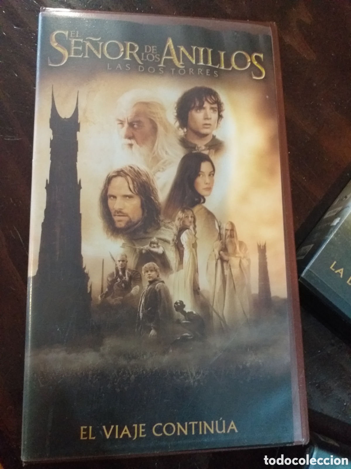 Cine: 2 VHS EL SE&Ntilde;OR DE LOS ANILLOS - Foto 2