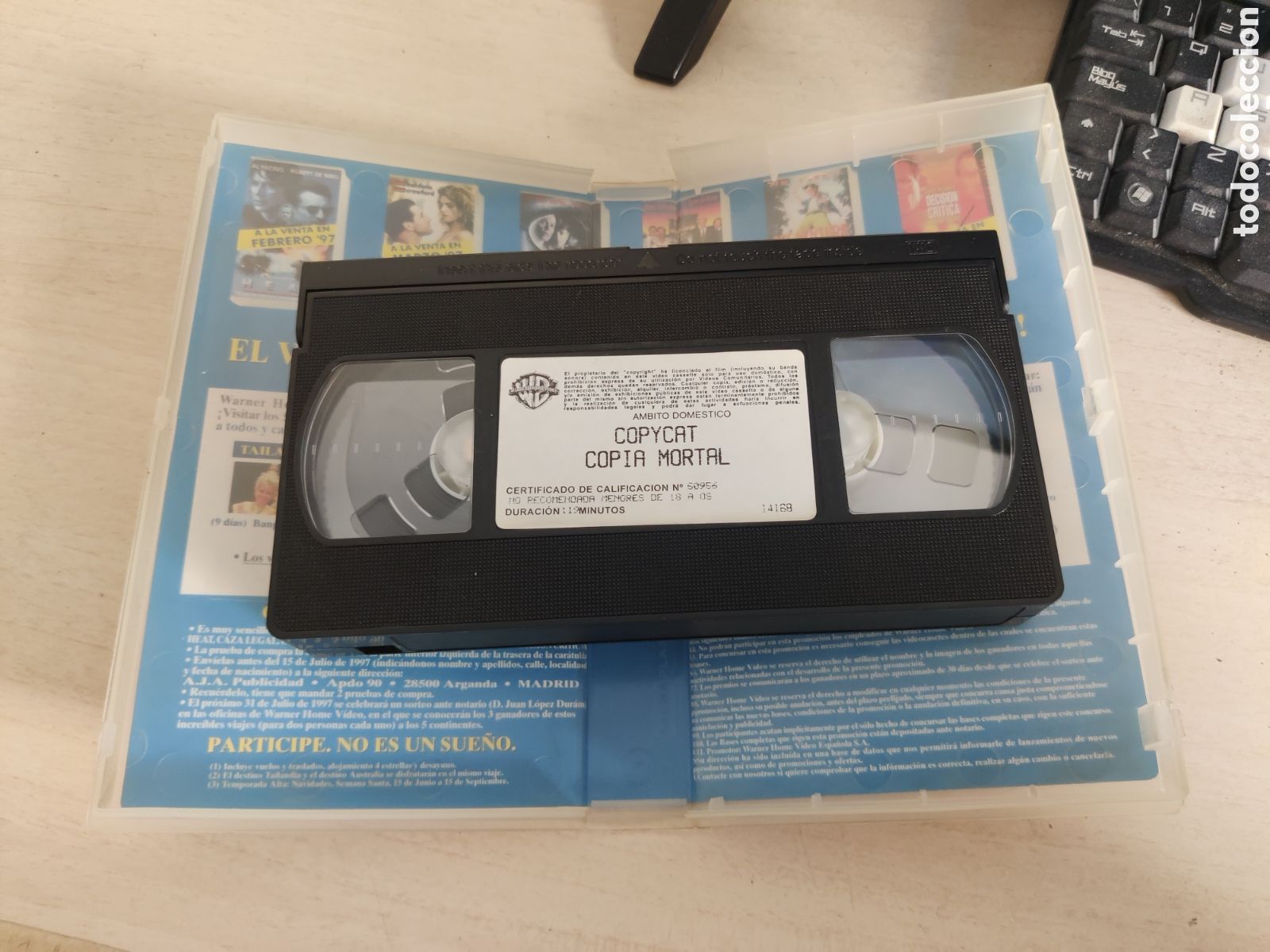 Cine: VHS COPYCAT COPIA MORTAL - Foto 4