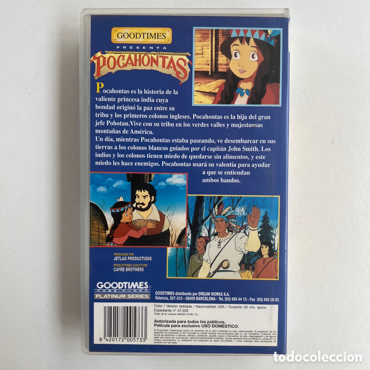 Cine: Pocahontas vhs - Foto 3