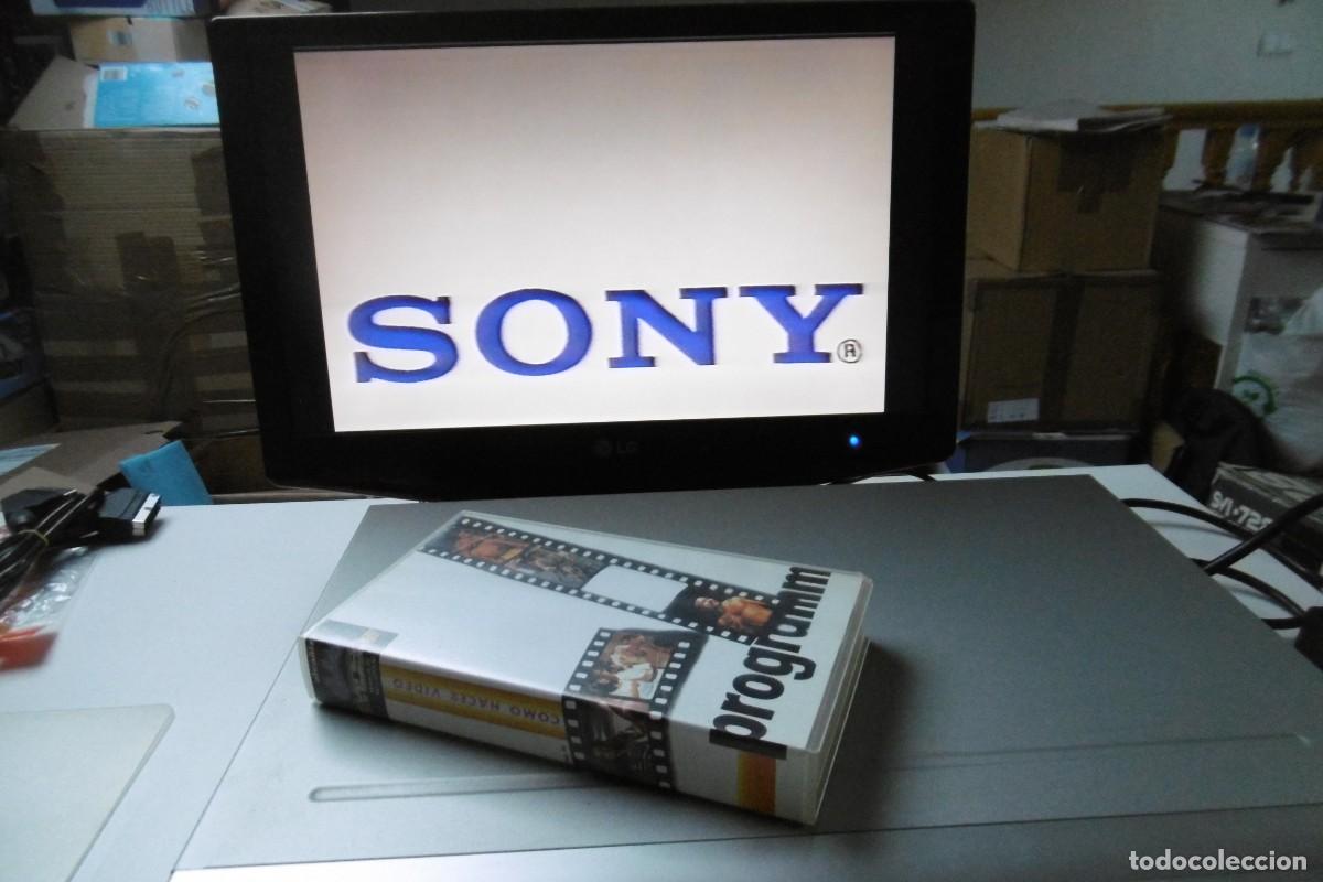 Cine: VHS SONY Como hacer Video. Muy Rara.