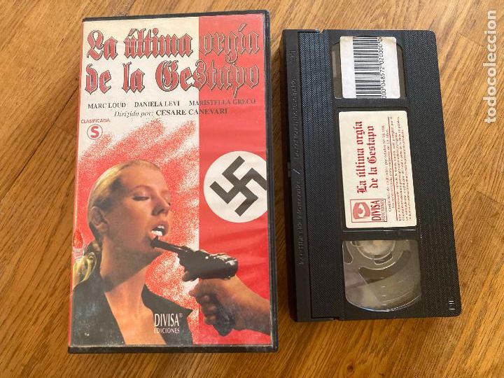 Cine: LA ULTIMA ORGIA DE LA GESTAPO - DANIELA LEVI - VHS - NAZIEXPLOTATION